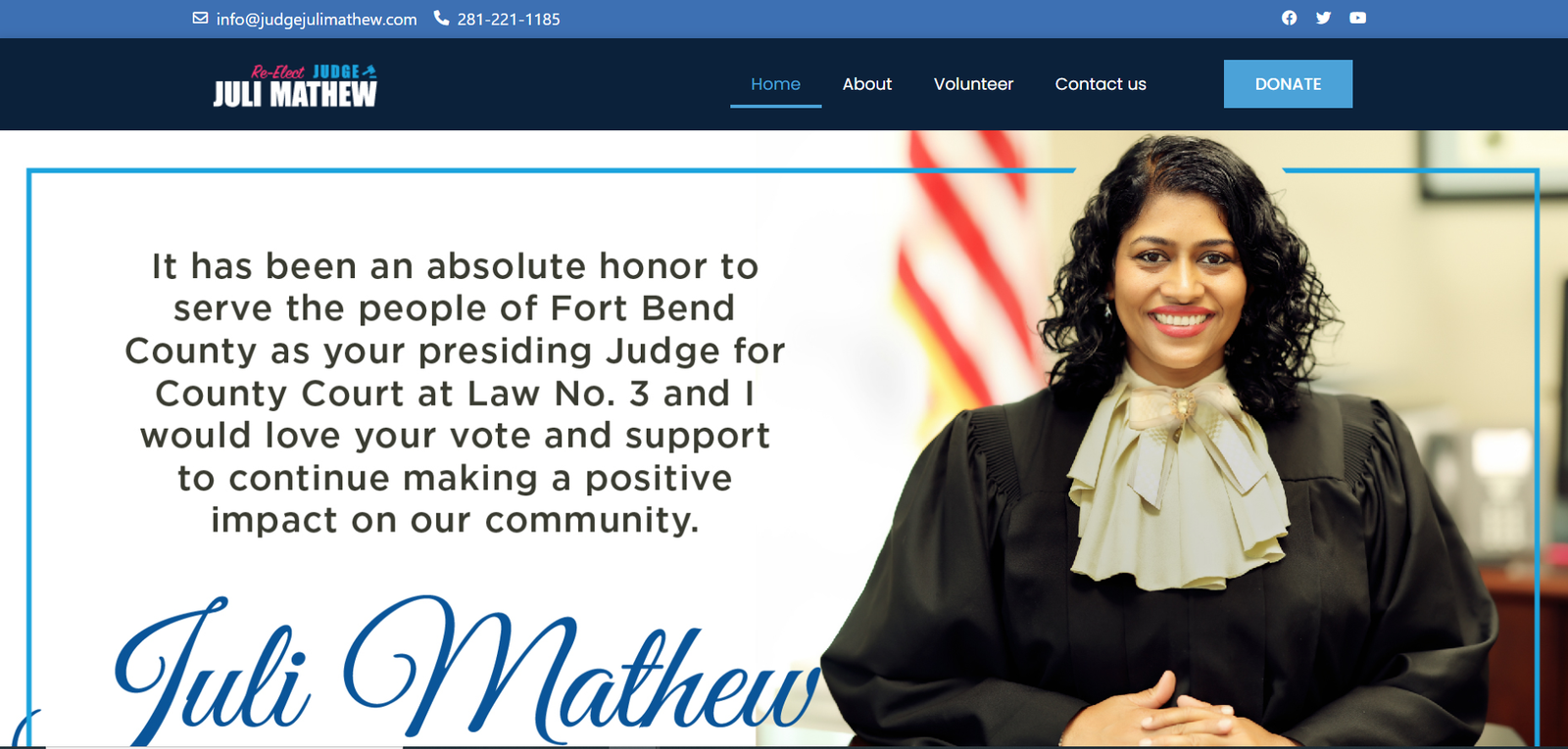 Candidate campaign design