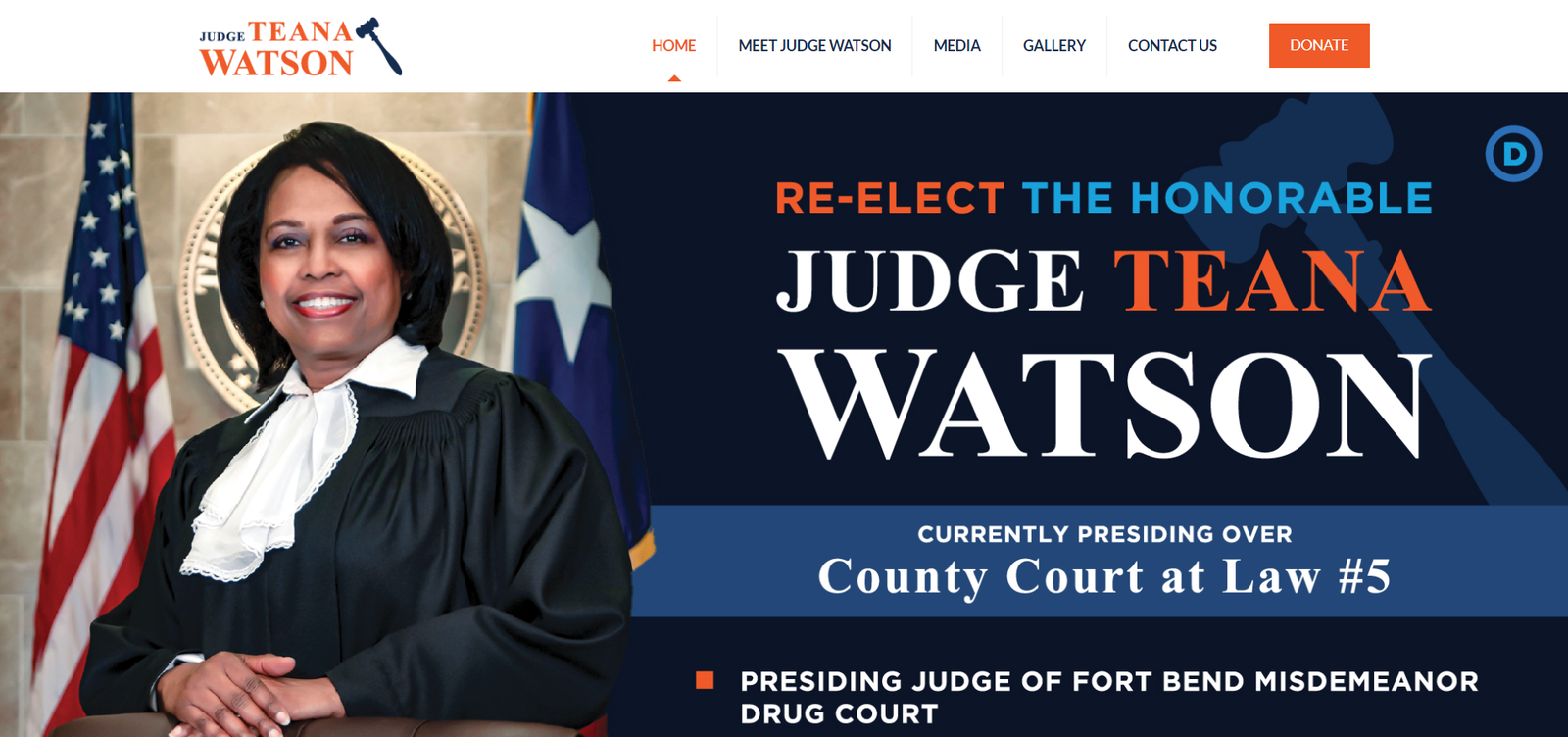 Candidate campaign design